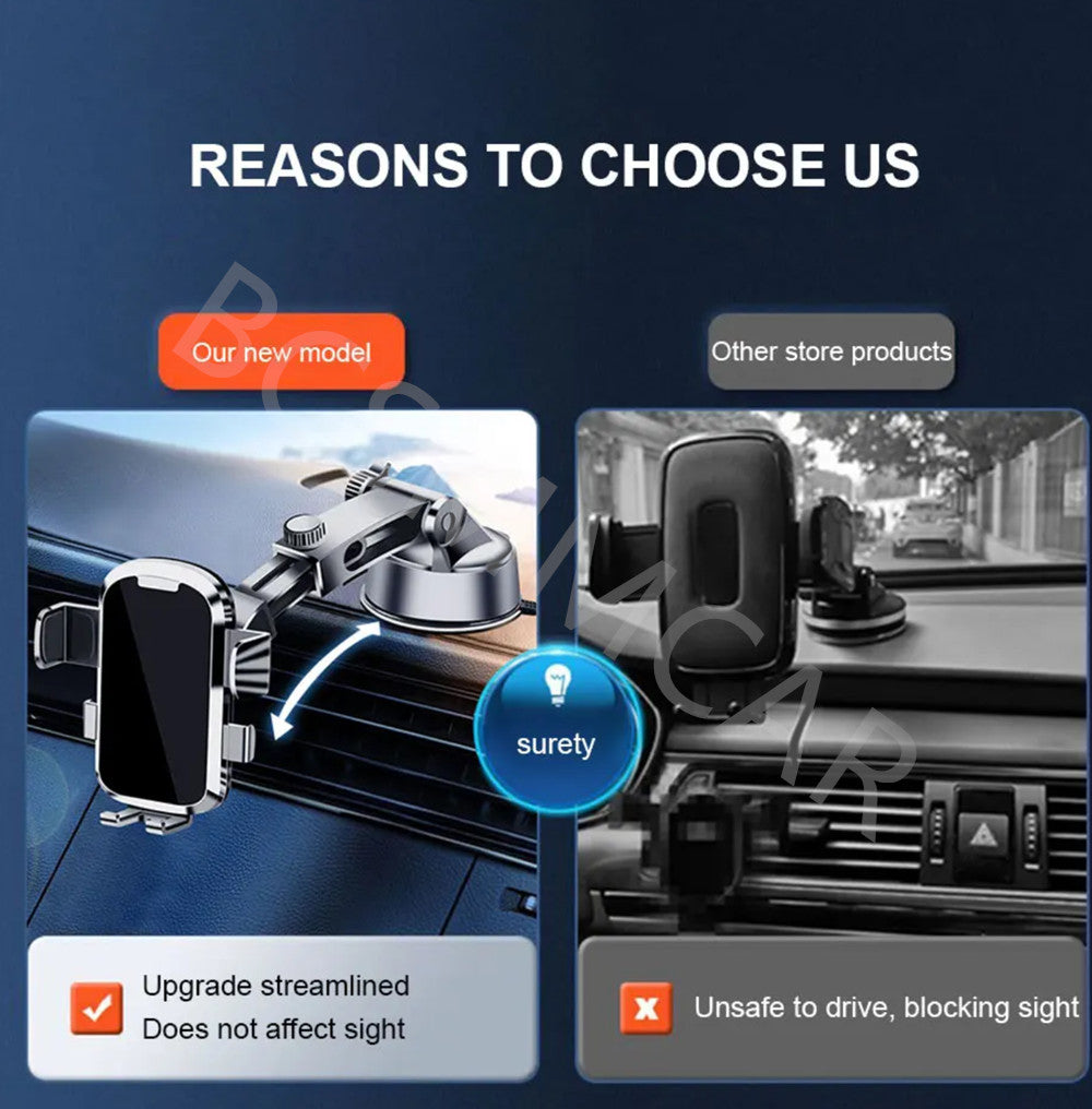 Stable Phone Holder Suction Cup 360¡ã Rotation For Car Truck Dashboard Windshield