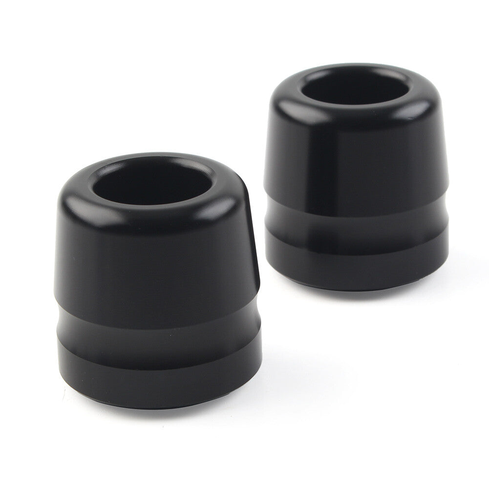 Handlebar Grips Bar End Slider Cap for BMW S1000RR HP4 S1000R F800R Black Motor