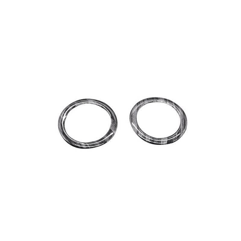 for Volkswagen for Jetta 2012-2018 Black Wood Dashboard Upper Air Outlet Vent Trim