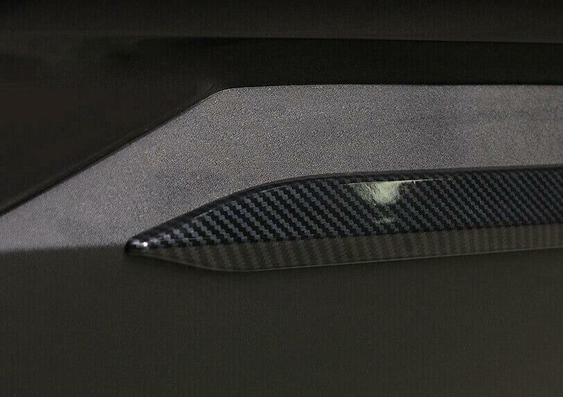 for Kia Sorento 2021-2023 Carbon fiber Side Door Body Guard Molding Cover Trim