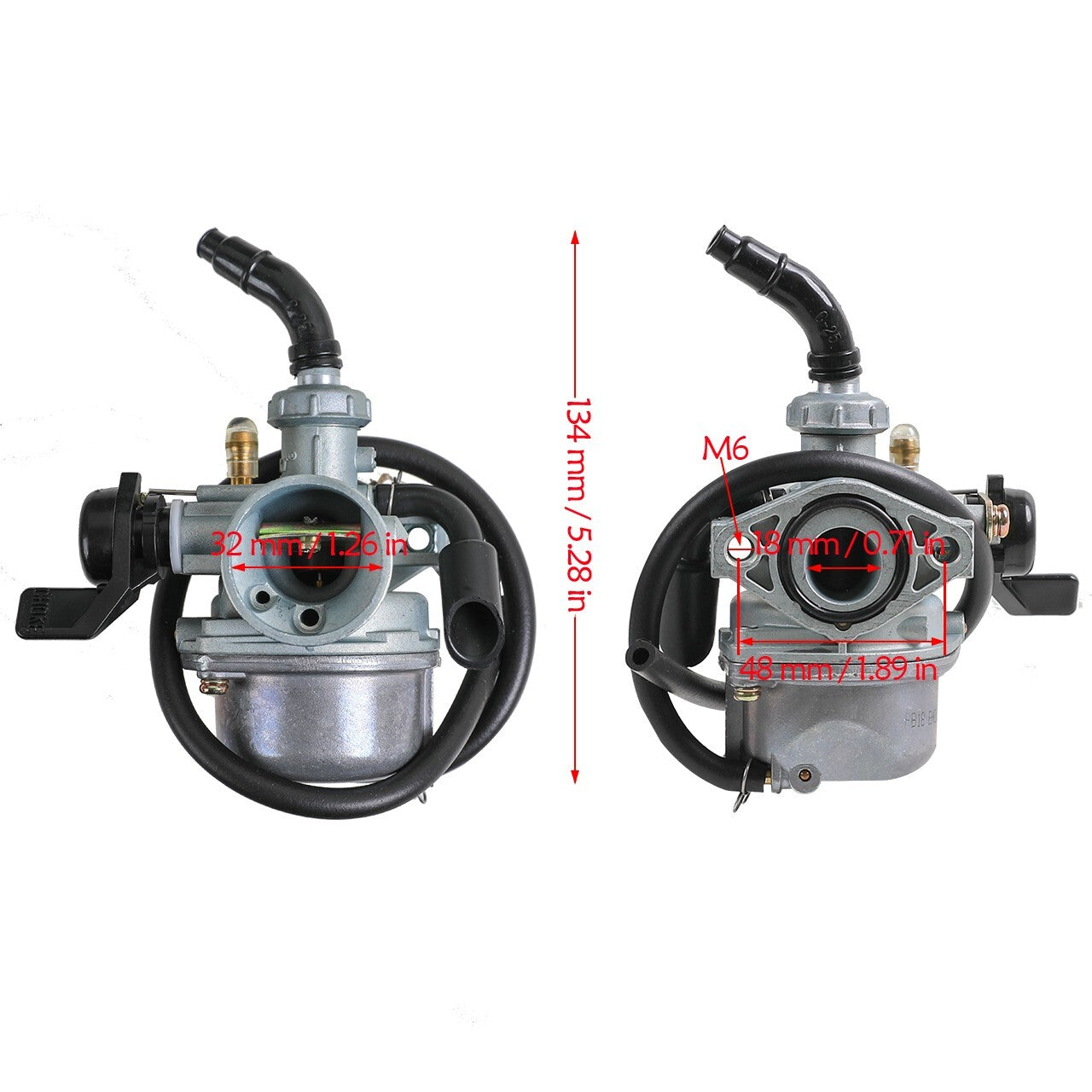 18mm CARBY CARBURETOR CARB for SUZUKI LT80 LT 80 ATV QUAD DIRT BIKE 70CC-110CC