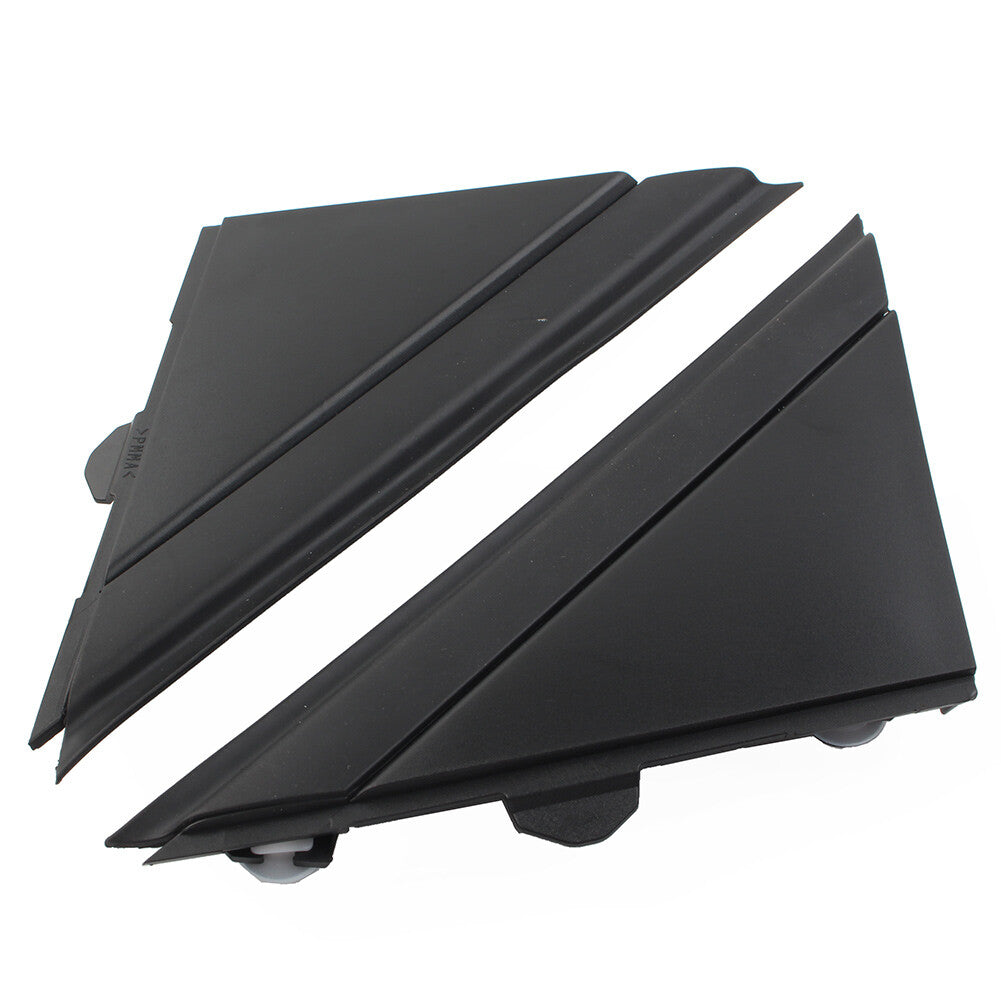 Door Mirror Flag Cover Molding 1SJ85KX7AA Matte Black for Fiat 500 2012-2019 Car