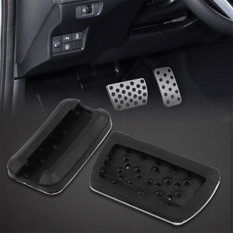 No Drill Foot Brake Gas Pedal Cover Trim Kit for Honda Accord for Civic CRV Odyssey