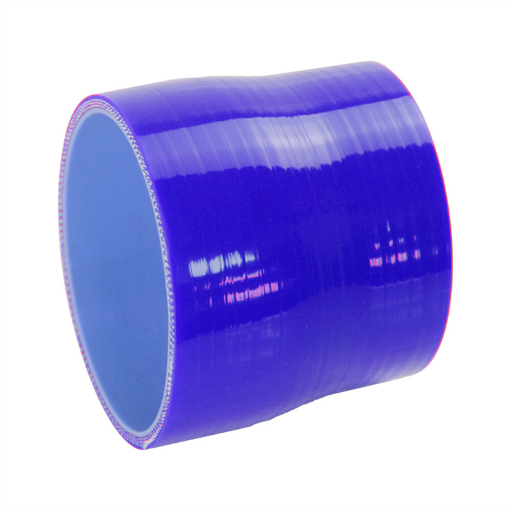3 to 3.26 76mm - 83mm Silicone Reducer Coupler Turbo Intercooler Hose Blue