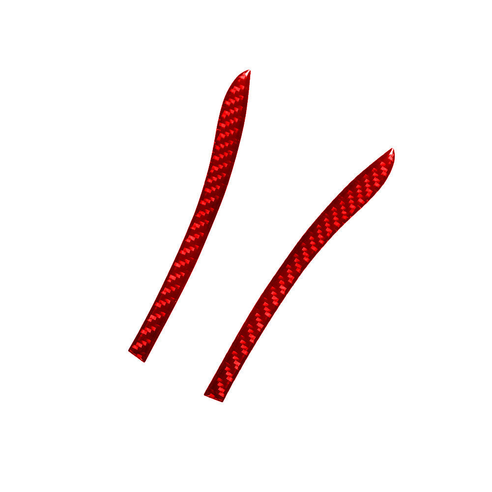 2x Red Carbon Fiber Center Air Vent Side Trim for Lexus RX330 RX350 2004-2009