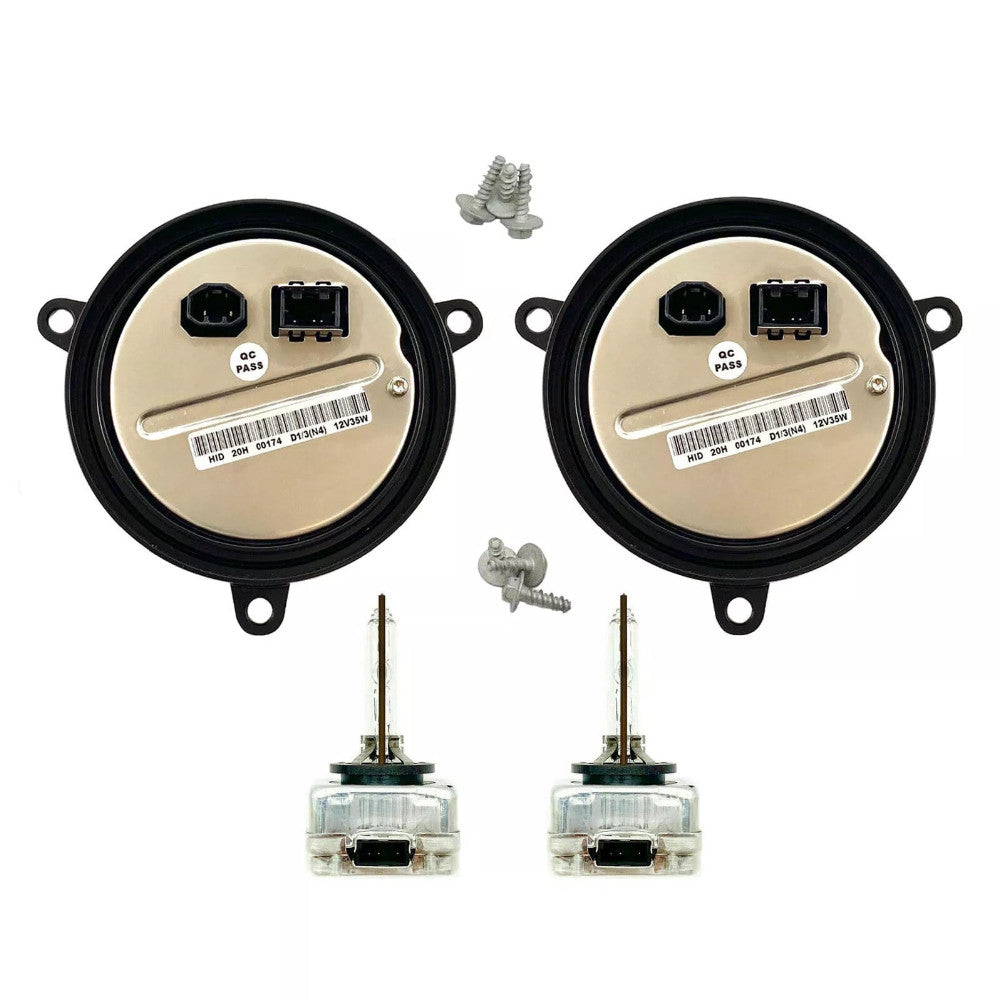 2x New For 10-15 for Chevy Camaro Xenon Ballast D1S Bulb Kit Control Unit Module