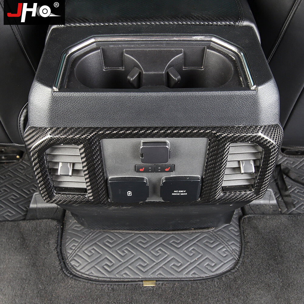 Carbon Fiber Rear Air Vent Cover Trim for Ford F150 /LTD 2015-2020