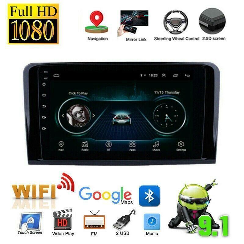 SUV Stereo for Mercedes ML350 ML450 GL320 Radio GPS Navigation 9 Android 9.1