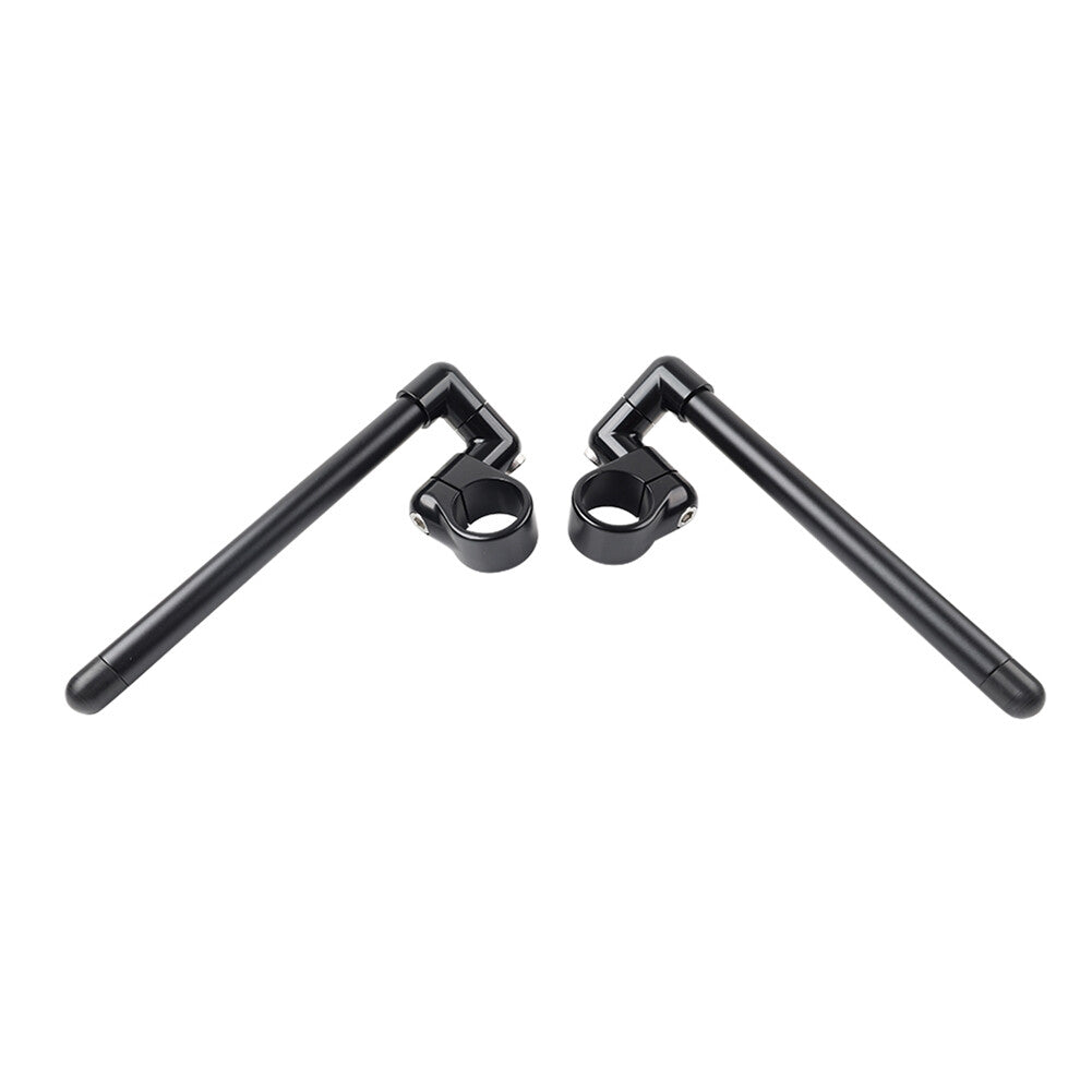 Cafe Racer Bars 7/8 Motorcycle Universal Clip-On Handlebar Fork Tube 48MM