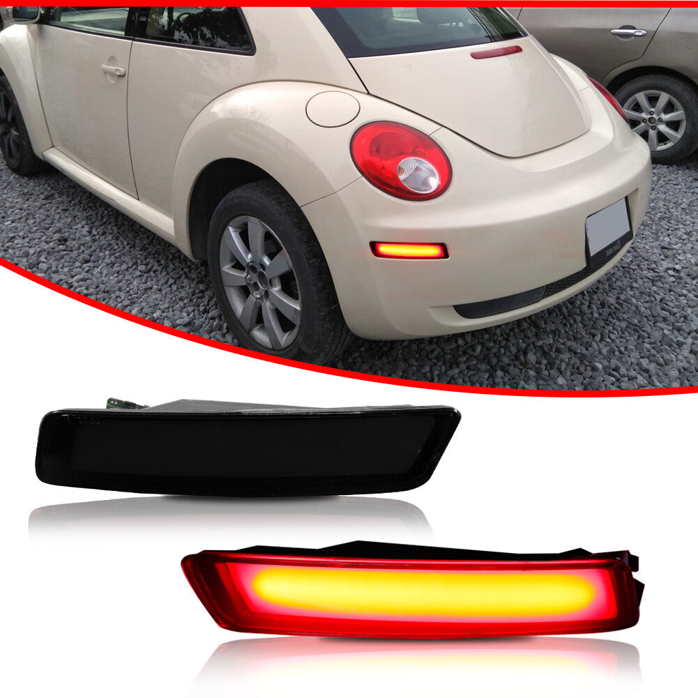 Smoke black lens rear bumper side marking LED light applicable to 06-10 for Volkswagen Beetle