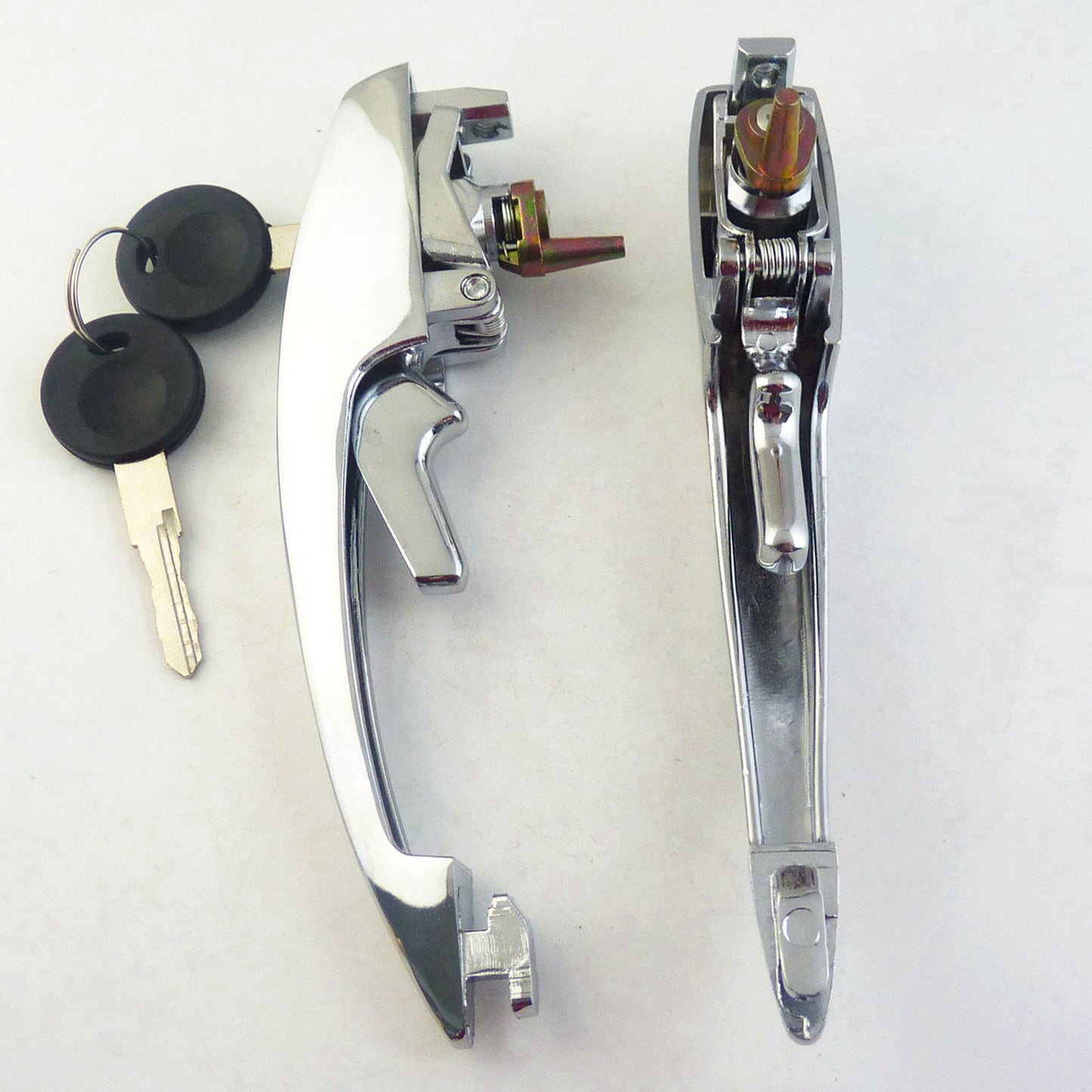 for VW Beetle 1968-1979 OUTER DOOR HANDLE FRONT KEYED ALIKE 113898205M 2Pcs New