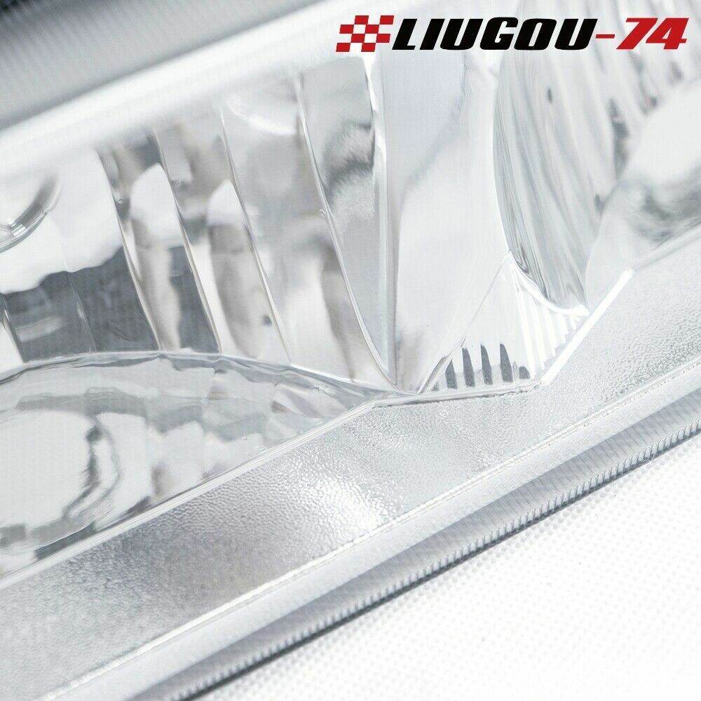 Suitable for 03-06 for Chevrolet Silverado/Avalanche bumper headlights/chrome-plated light corners (USA)