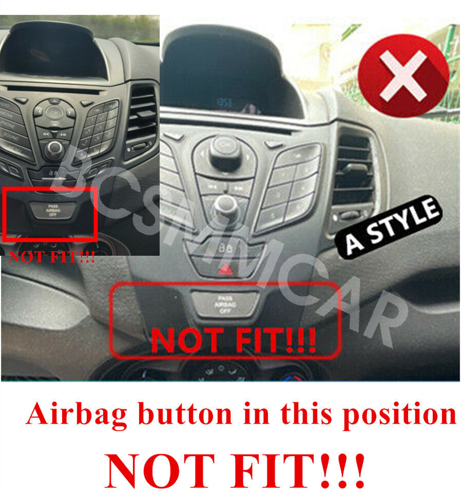 Fit for Ford Fiesta 2009-2016 Car Radio Multimedia Video Player GPS Navi 2+32G
