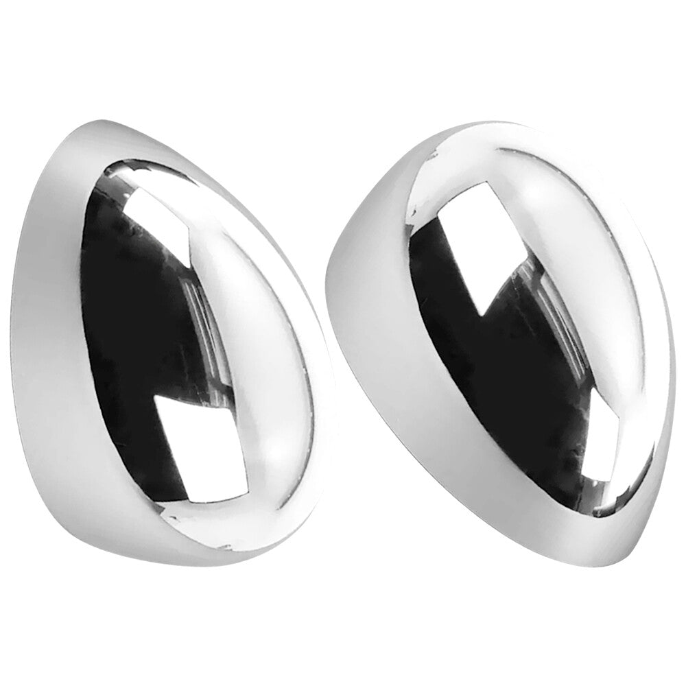 2Pcs For 2005-2016 R55 R56 R57 R58 R59 R60 R61 Left+Right Wing Mirror Cap Chrome
