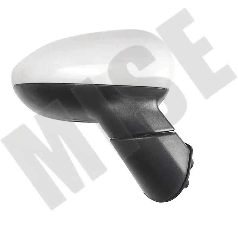 Right white car door exterior rearview mirror assembly 3-inch for Kia Rio 2011-17