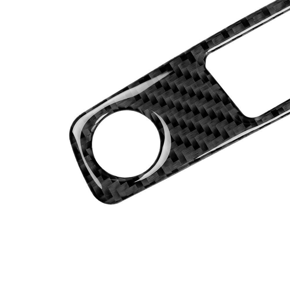 for Audi for A4 2017-2019 Carbon Fiber Center Control Volume Button Frame Cover Trim