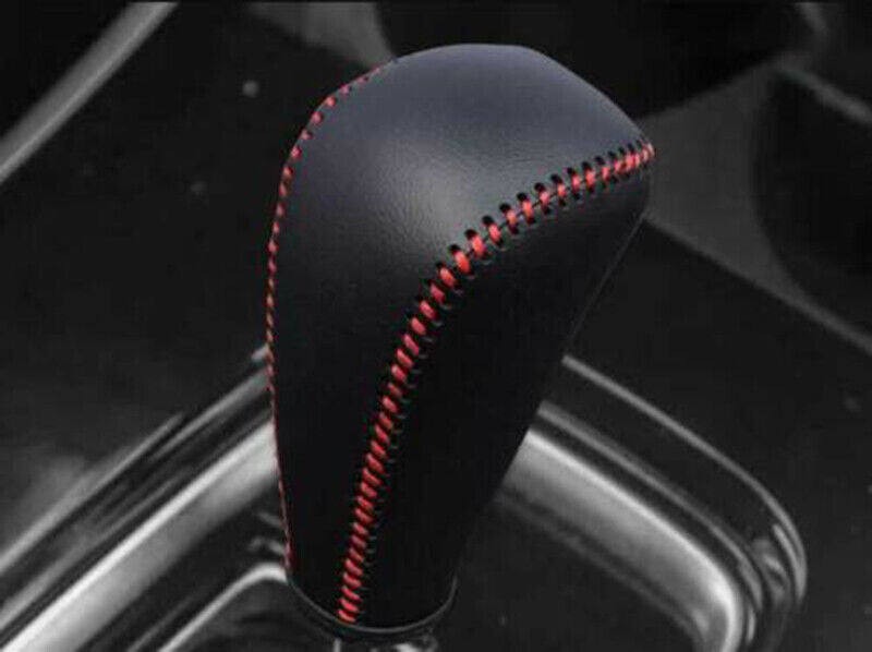 for Mitsubishi Outlander 2013-2021Leather PU Hand-stitched Gear Shift Knob Cover