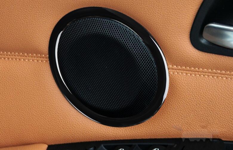 Sleek black vent socket cover trim for BMW 3 Series E90 E92 E93 2005 - 2012