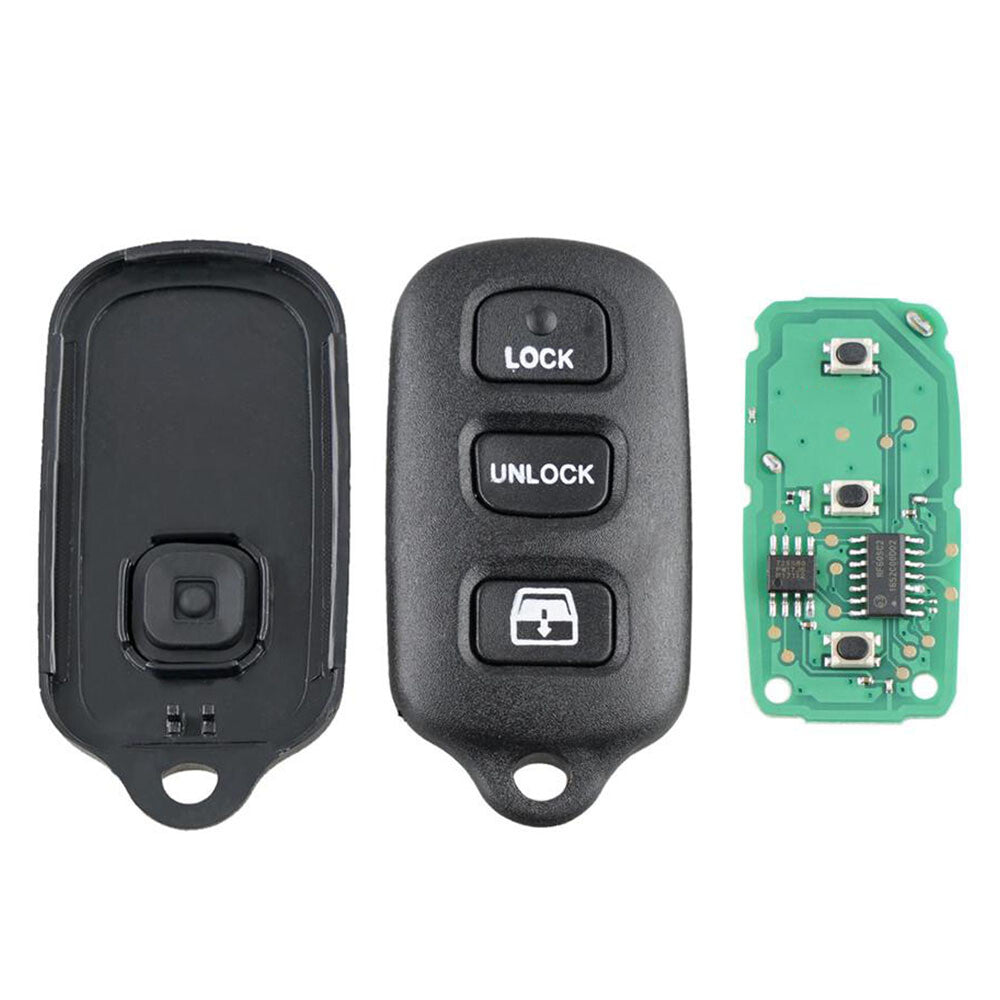2 For 2002 2003 2004 2005 2006 2007 2008 2009 for Toyota 4Runner Remote Key Fob