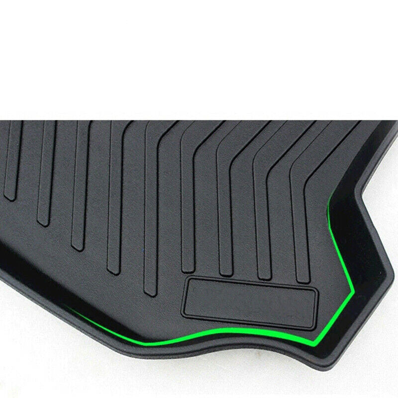 for Cadillac XT4 2018-2021 Black Pad Cargo TPO Mat Rear Trunk Tray Liner Carpet