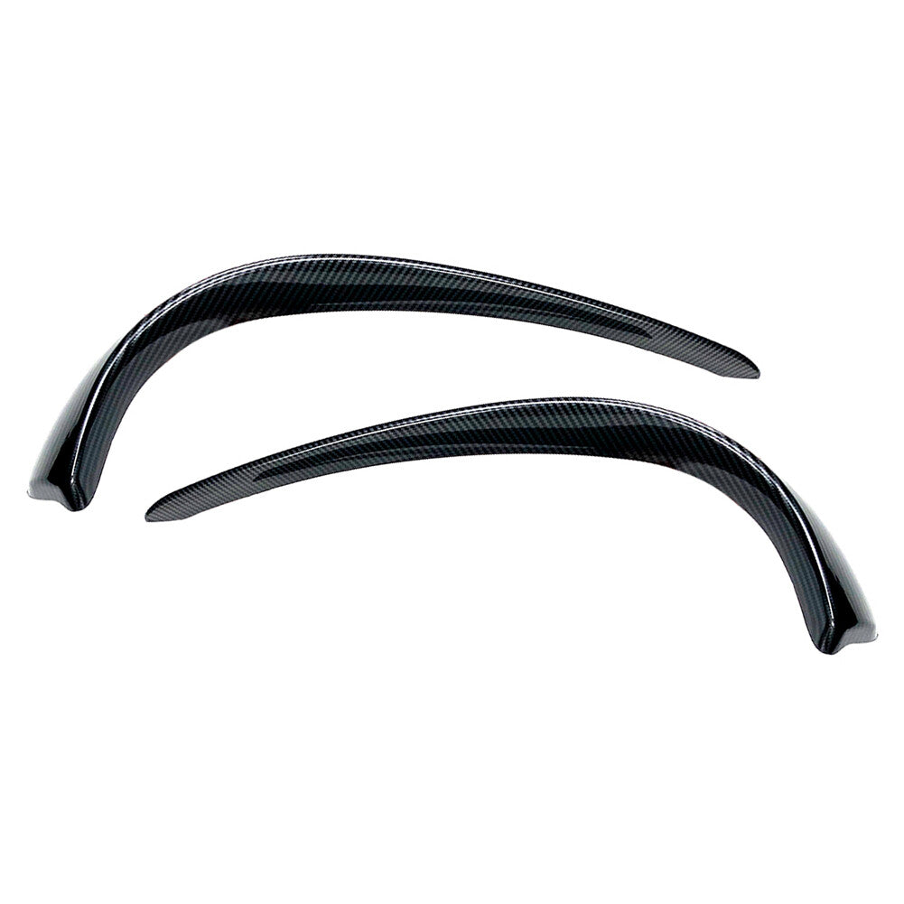 Front Bumper Fog Light Cover Trim for Mercedes-Benz C-Class W205 2015-18 Carbon