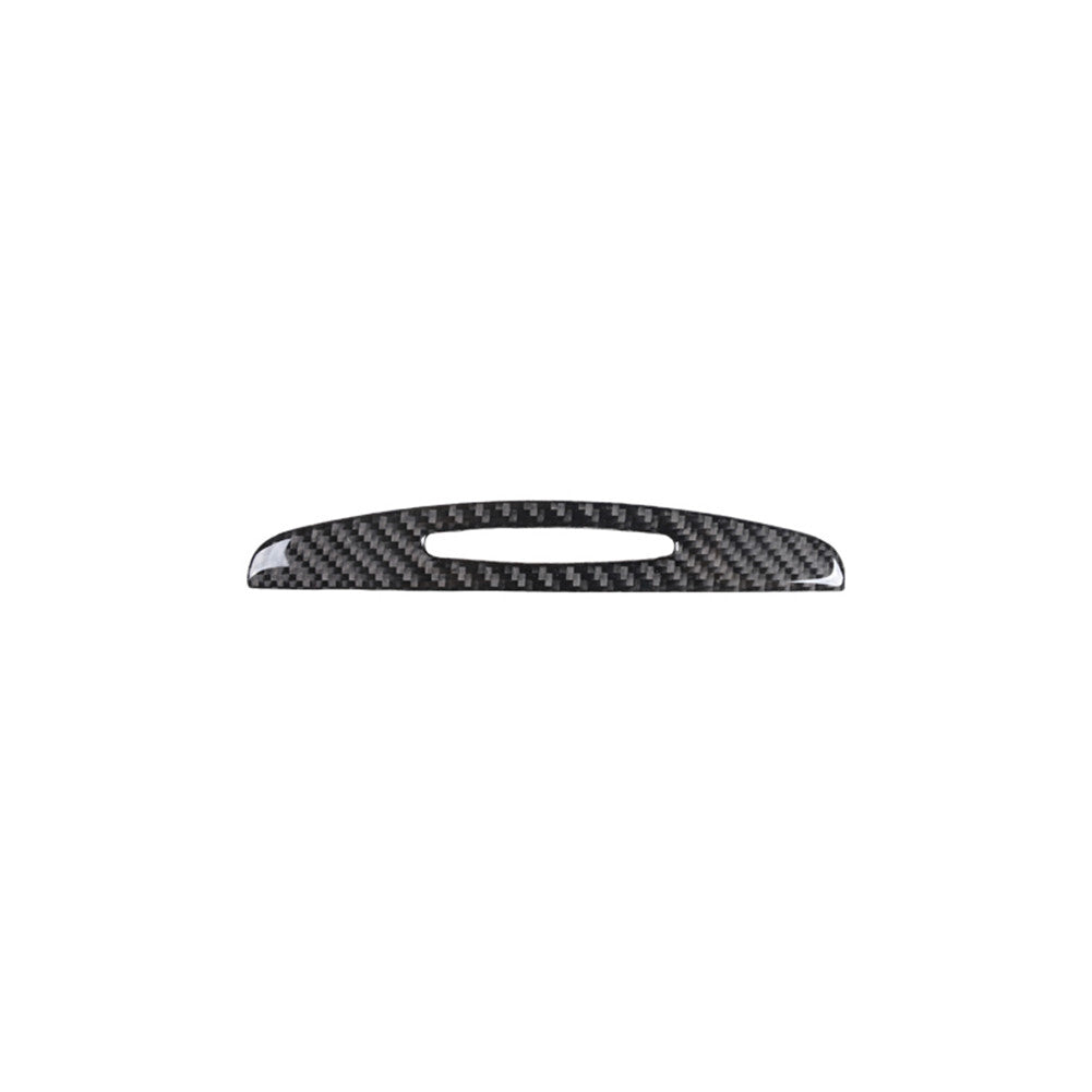 Central Control Cup Holder Trim Cover Carbon Fiber for Chrysler 300 2015-2017