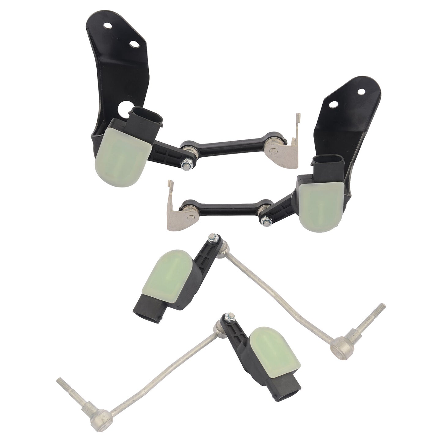 4-piece front and rear height sensor set suitable for Audi for A8 S8 Quattro D3 4E2 4E8 3.0 4.2