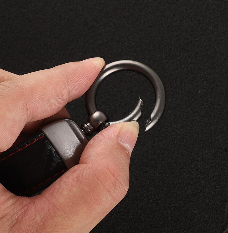 Black keychain/key ring/car accessory for XC40 car