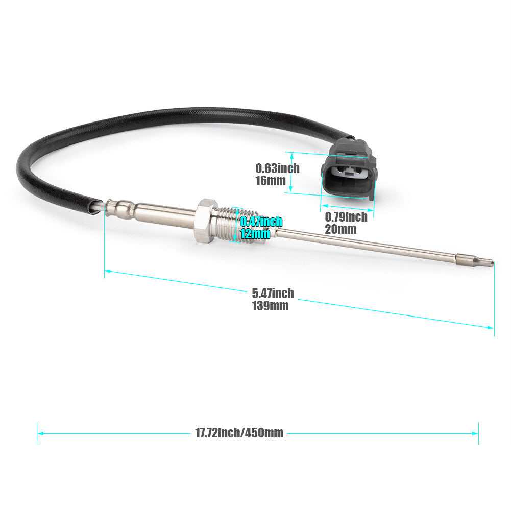 1X Gas temperature Sensor 89425-71070 for Land Cruiser for Toyota Hilux