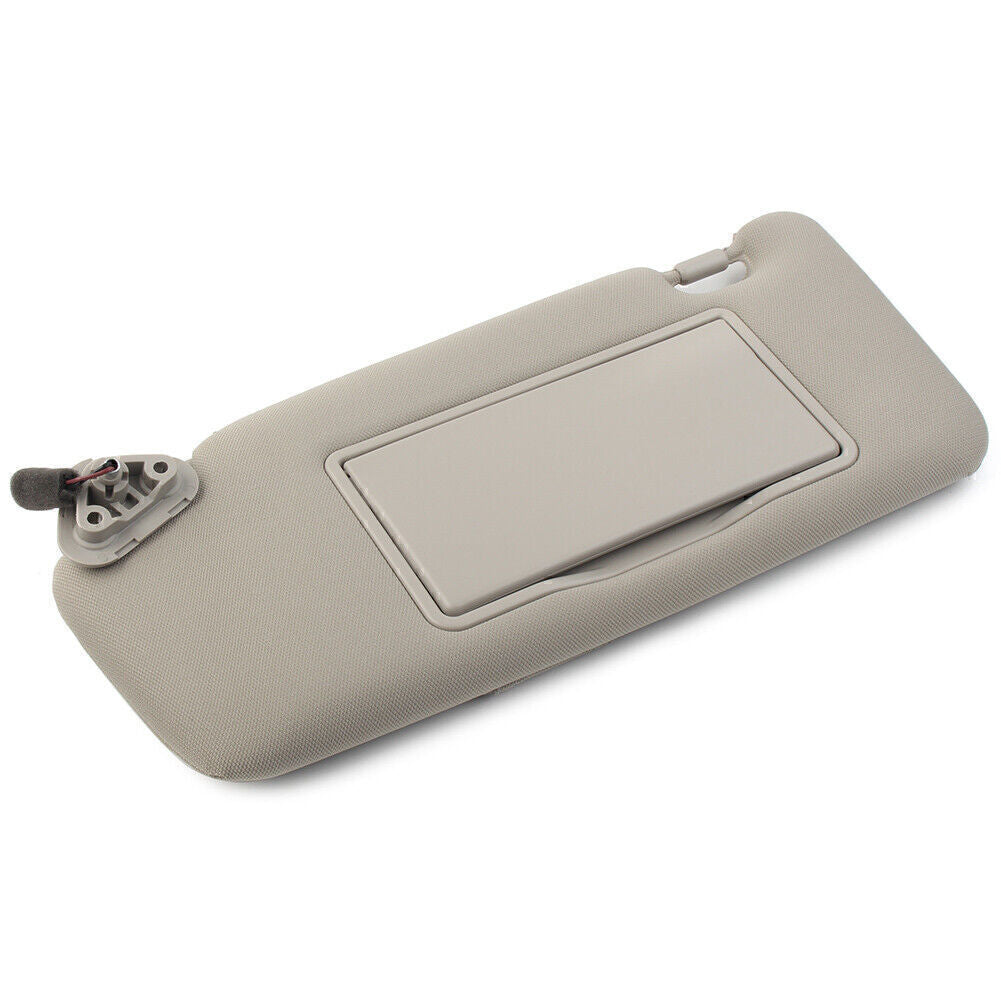 Car Sun Visor Left Side Gray for Subaru Legacy Outback 2005-2009 92011AG55AOR