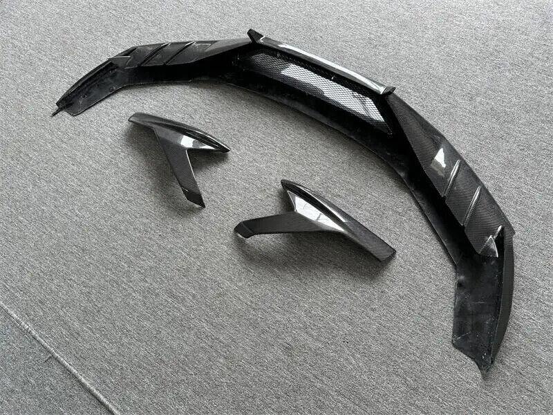 Carbon fiber front lip splitter diffuser bumper for Lamborghini for Huracan LP610 LP580