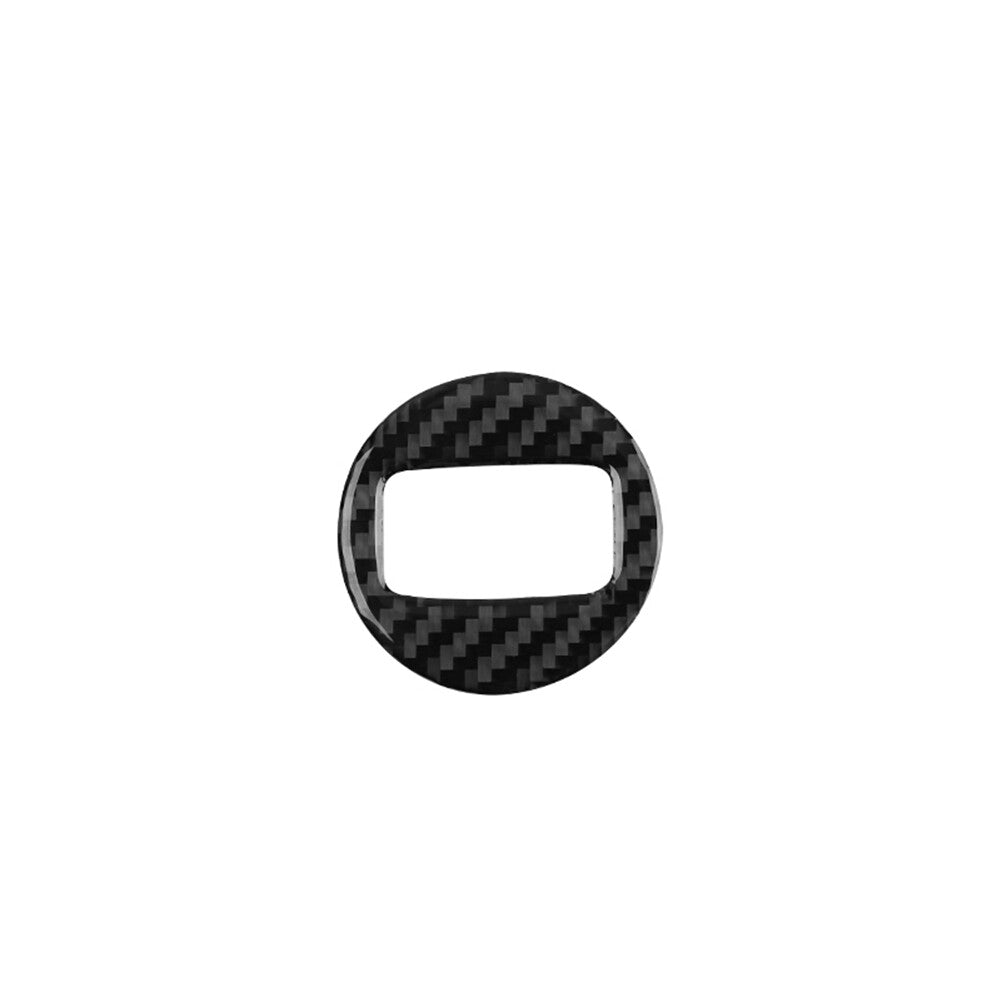 Key Hole Trim Cover Decoration Carbon Fiber for VW Touareg 2011-2018