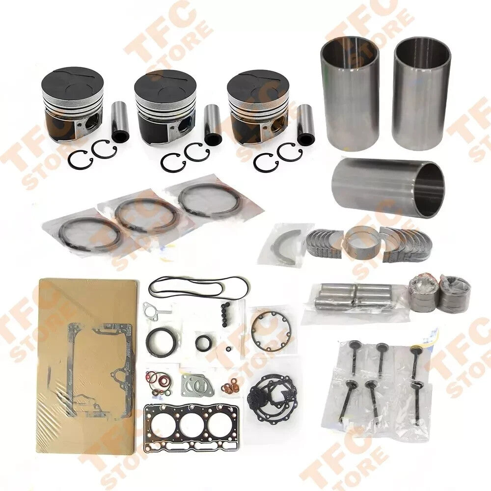 For Kubota D905 D905E D905B D905BH Overhaul Rebuild Kit Tractor Engine Repair