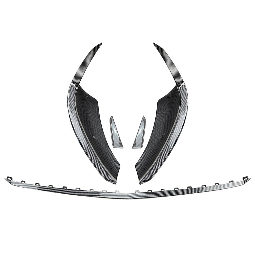 Front Bumper Lip Splitter Side Spoiler Body Kit Fit for Benz A Class W177 A180 2023+