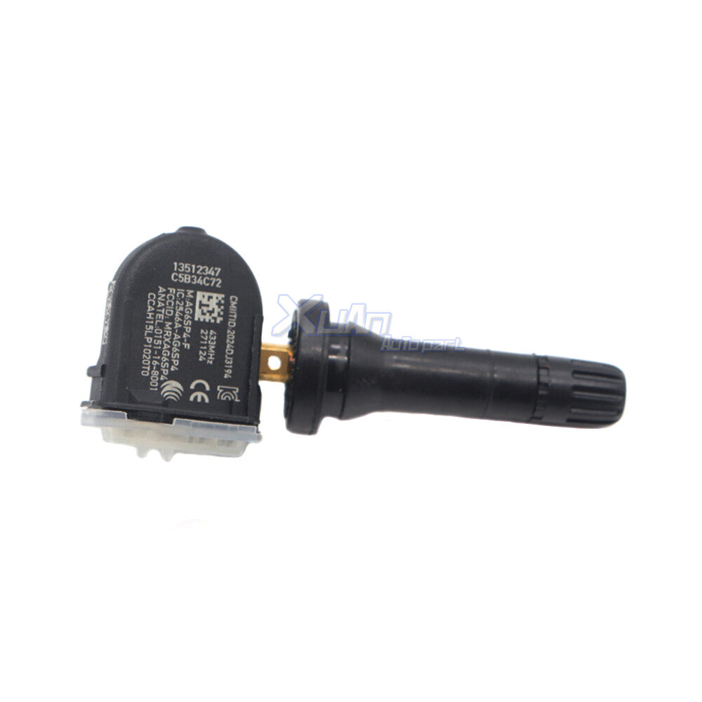 433MHz Tire Pressure Sensors for 2019 for Chevrolet Volt 1.5L (4-pack, 13512347) - new TPMS
