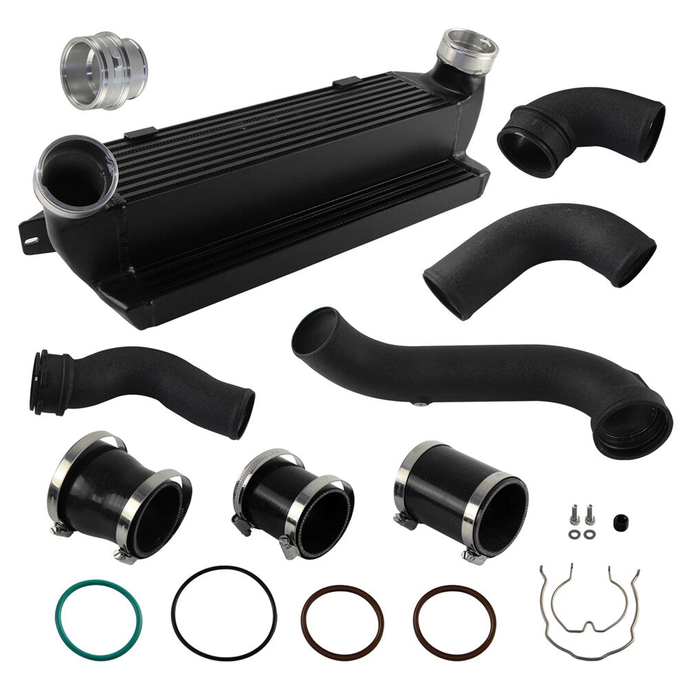Intercooler +Super Charge Pipe Kit for BMW N55 E8X E9X E82 E88 E90 E91 135i 335i