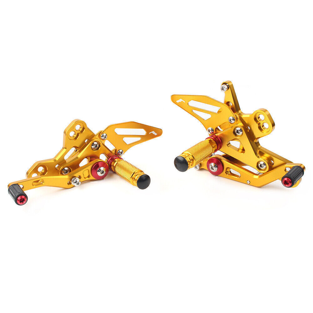 Gold Rearsets Foot Pegs Foot Rest for Honda CBR650R 2019-2022/CB650F 2014-2018