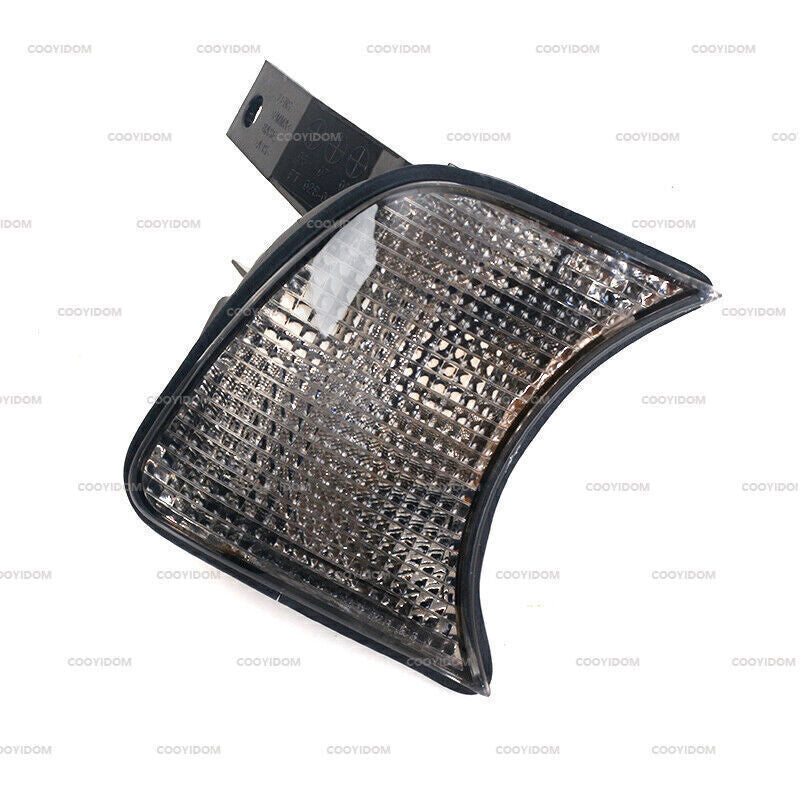 1 Pair Corner Light Turn Signals light Black for BMW 5-Series E34 1989-1995