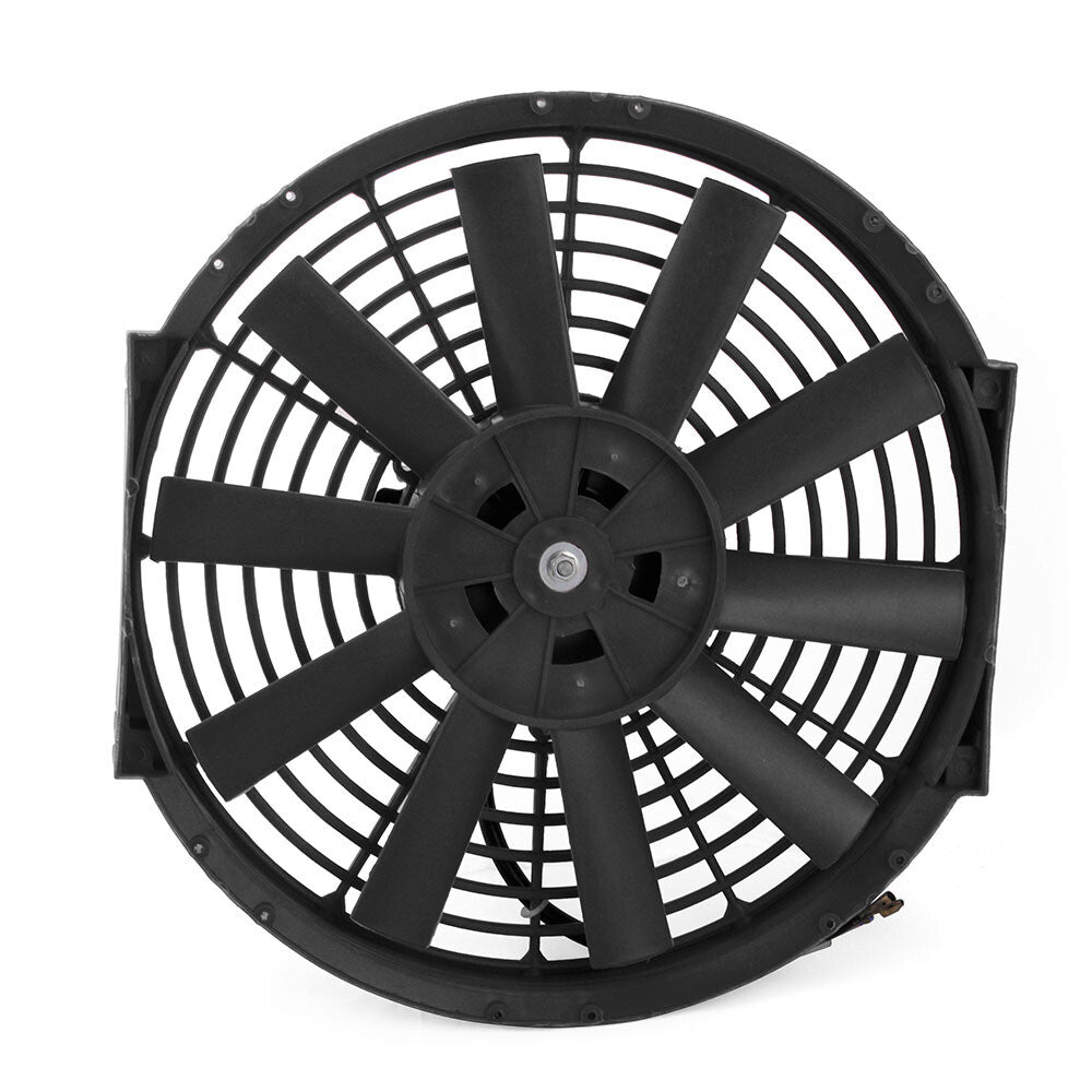 12-inch Universal Ultra-thin Push-Pull Electric Radiator Cooling Fan Mount Kit 12V 80W
