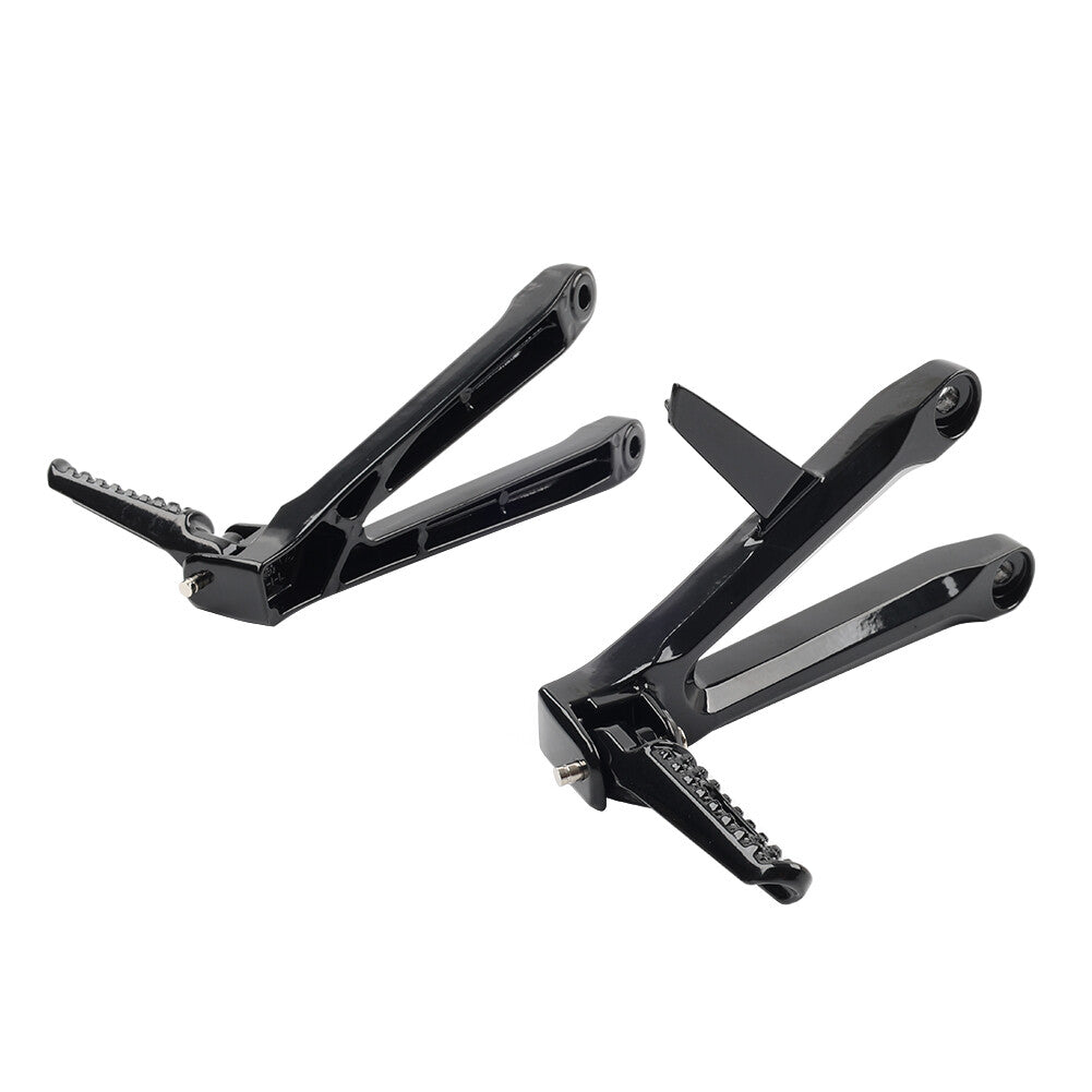 Rear Passenger Footrests Footpegs Pegs Brackets for Honda CBR600RR 05-06