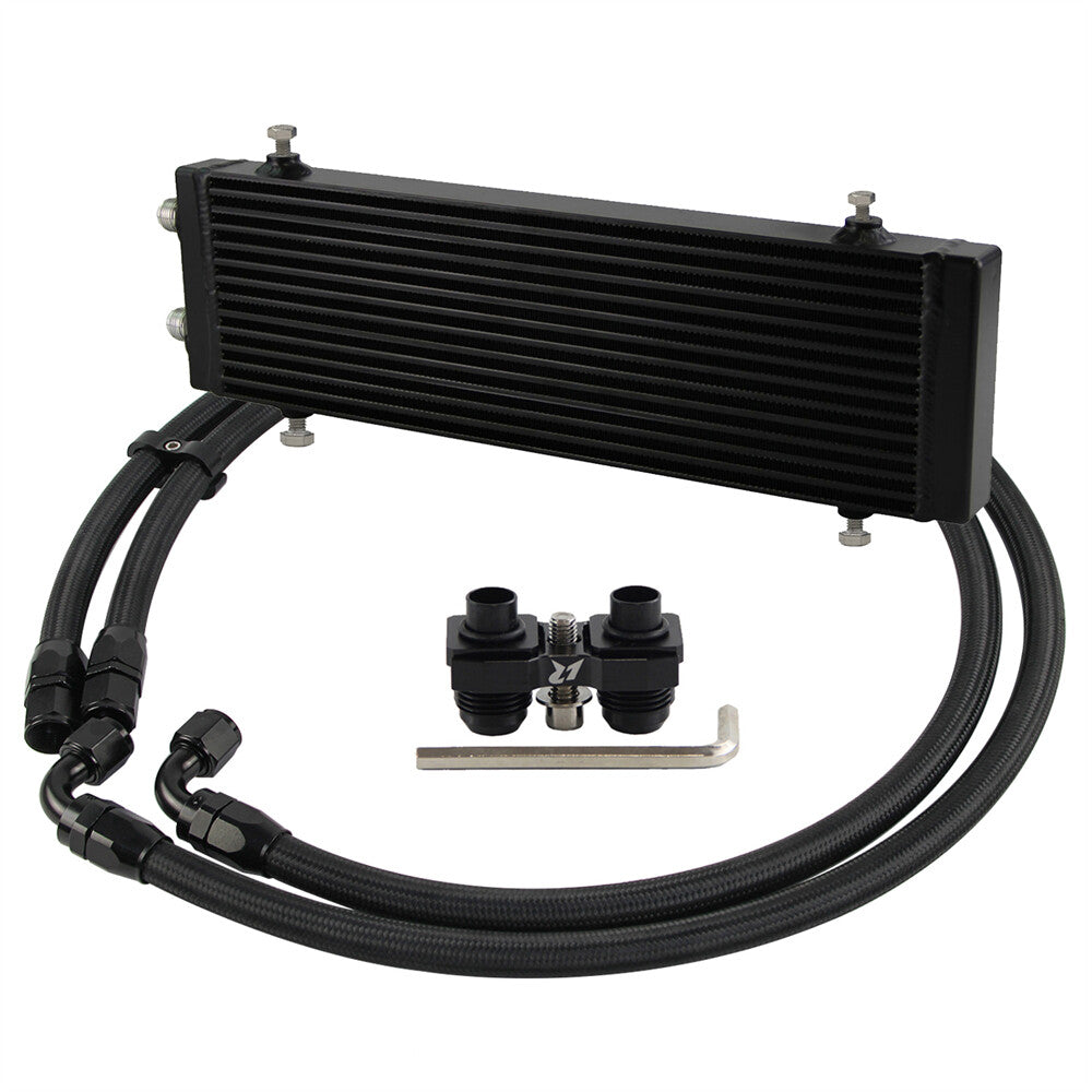 Large Dual Pass BarPlate Oil Cooler Kit for BMW E36 E46 M3 E90 E92 E93 335i