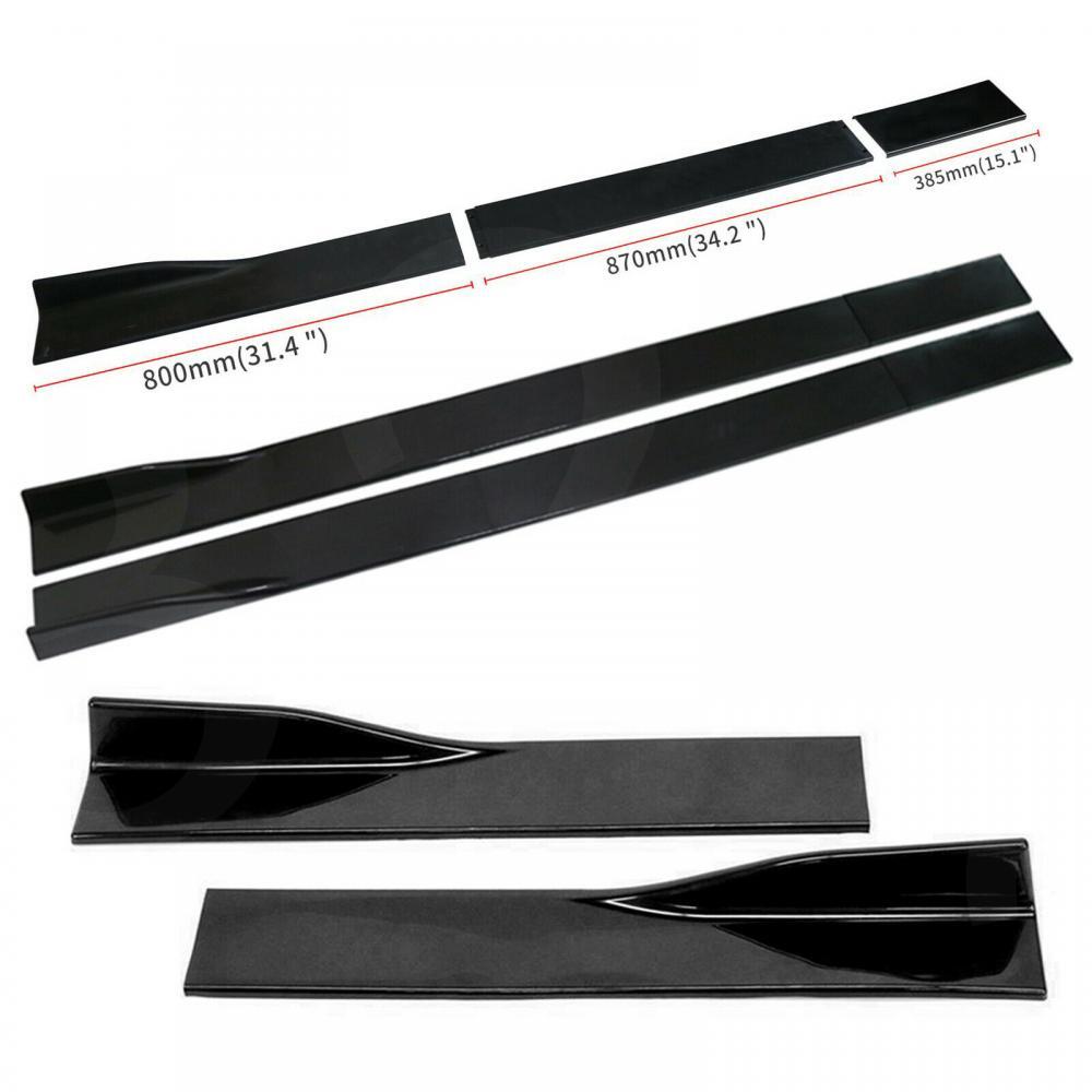 78.7 Carbon Fiber Side Skirt Rocker Panel Lip for Hyundai for Elantra Seda 2010-21