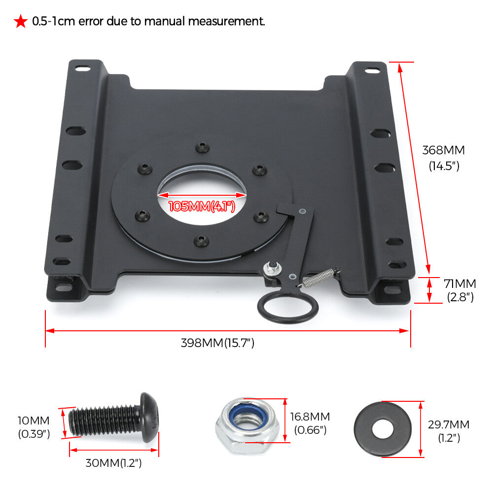 For 1997-2024 for Ford EconolineE150 E250 E350 E450 PASSENGER for SEAT SWIVEL 360¡ã