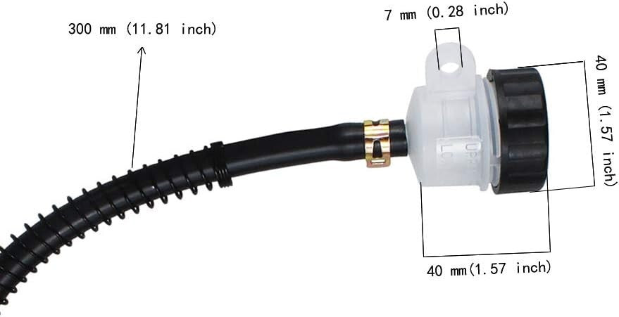 Brake Master Cylinder for Yerf Dog 150cc H-nda 200X ATC-250R Arctic Cat 600 V2