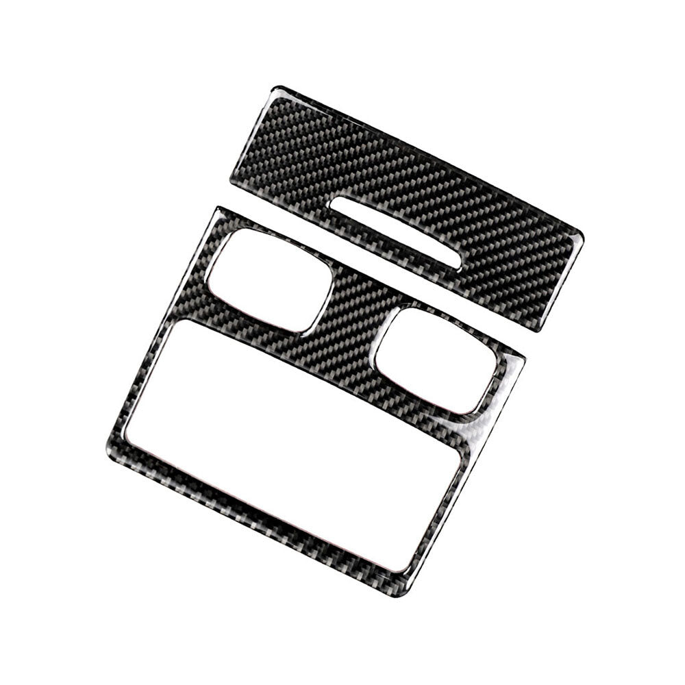 Carbon fiber vent outlet rear panel for BMW 3 Series E90 2006-11 type B