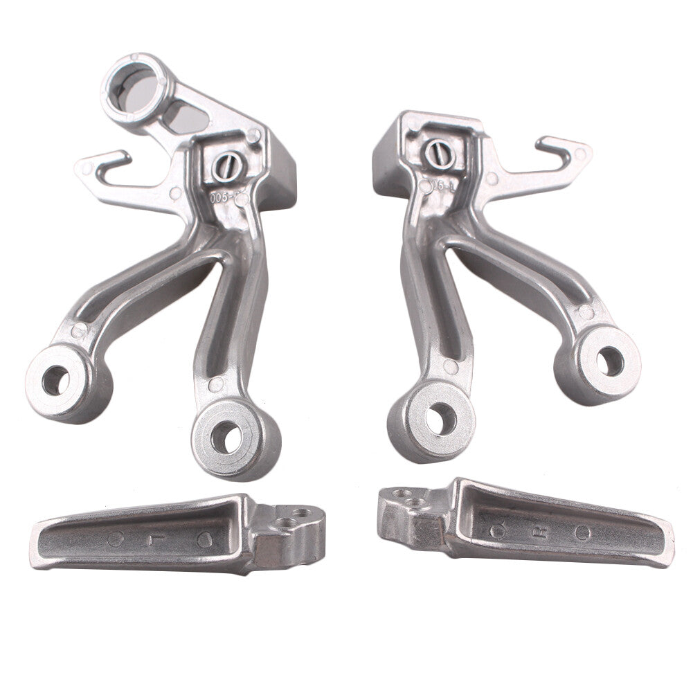 Rear Passenger Footrest Foot Pegs Brackets Fit for Suzuki GSXR 1000 2003 2004 K3