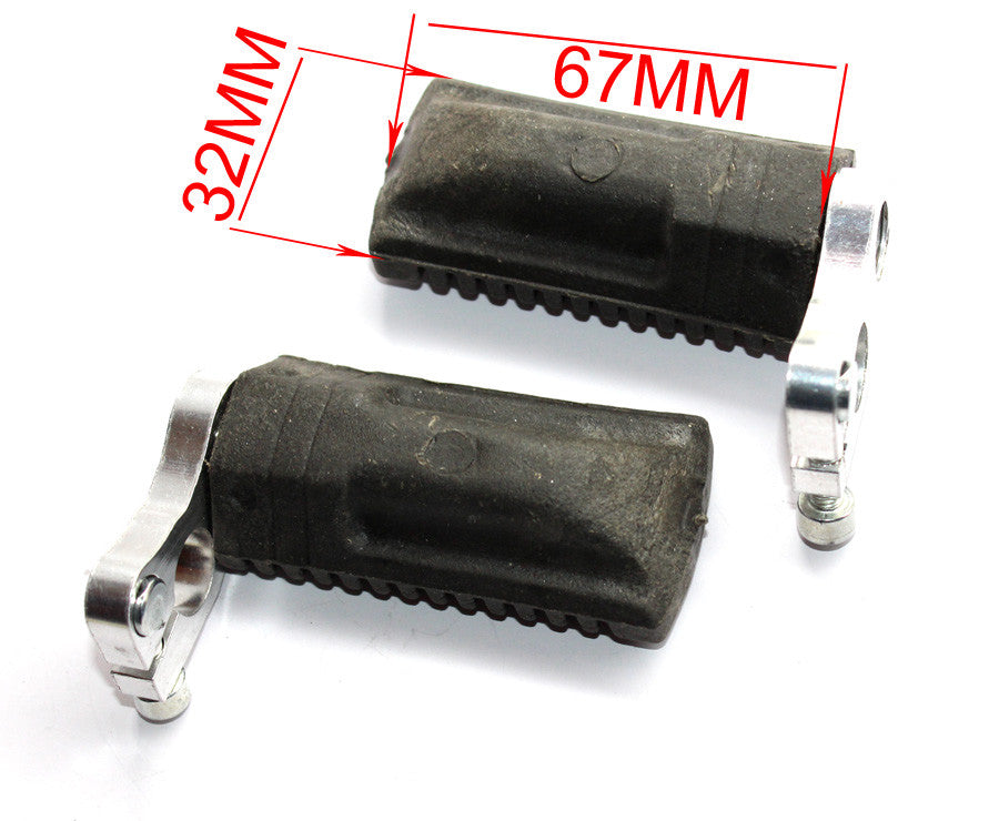 Footpegs Footrests Foot Rests Pegs 47cc 49cc for Mini Moto Pocket Dirt Bike 2 Stroke