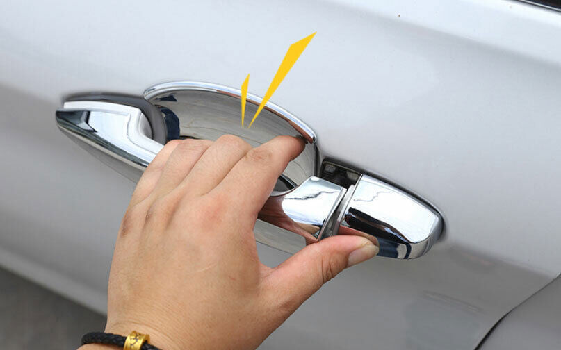 ABS Chrome Exterior Outside Door Handle Cover Trim Fit for BMW X1 F48 2016-2022
