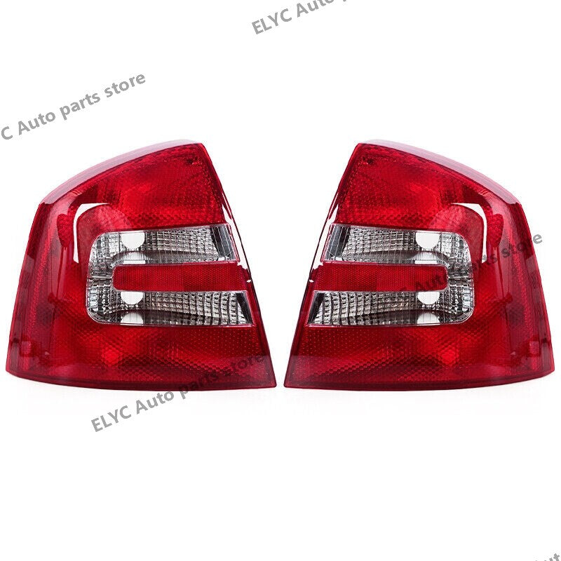 1Pair Side Rear Lamp Tail Light for Skoda Octavia A5 RS Sedan 2005-2008