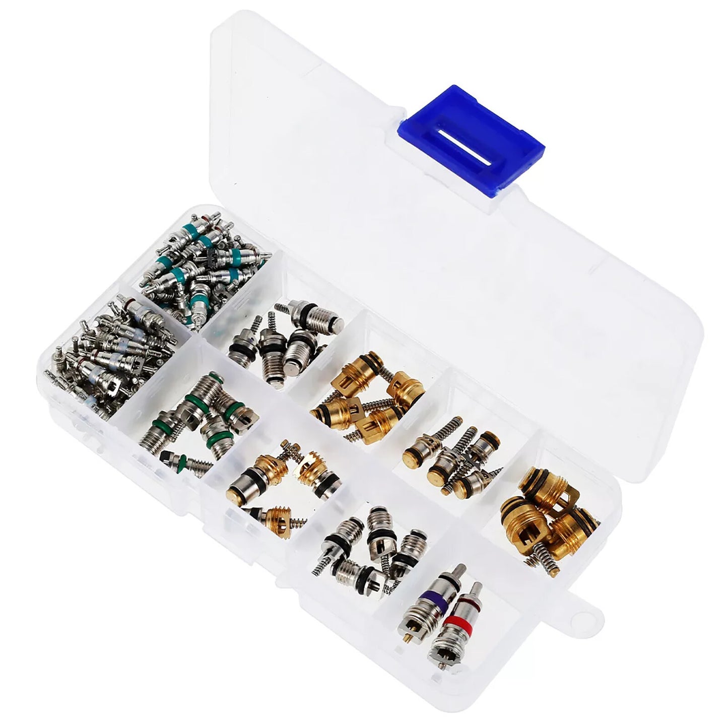102pcs/Set Car R12 R134a Air Conditioner Valve Core Remover Installer Kit